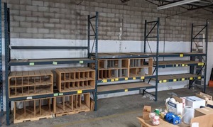 lot 697 image: Large Pallet Racking