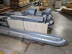 lot 442 image: Lot of Assorted Ducting Items and More