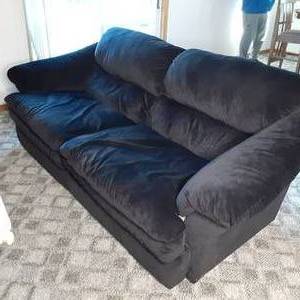 Blue cloth couch 804834 (see...