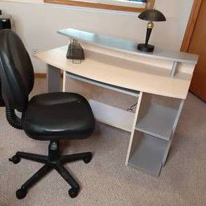 Desk 472434.5 office chair, ...