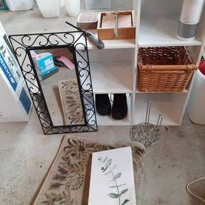Cubby organizer plus contents which...