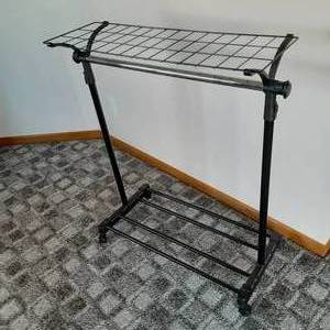 Drying rack on wheels...