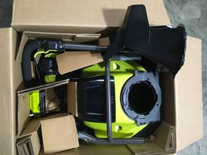 Ryobi 18 in. 40v Single Stage Brushless Cordless Electric Snow Blower with 1  Battery and charger included see pictures