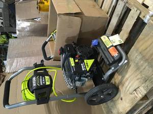 Lot of 2 assorted Ryobi Pressure Washers open box customer returns see pictures