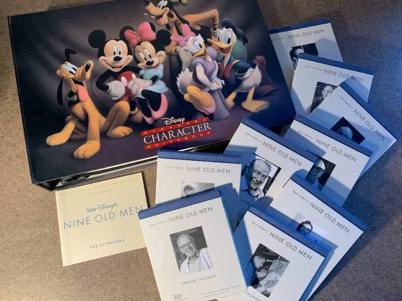 Disney Character Guide / Nine Old Men Flipbook Set | Joy to the