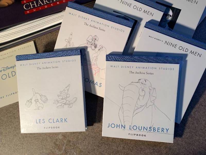 Disney Nine Old Men Flipbooks