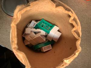 lot 24 image: Block City, Tinkertoys, American Logs