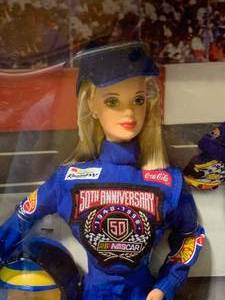 lot 42 image: Nascar 50th Anniversary Barbie