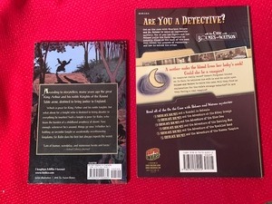 lot 78 image: Sherlock Holmes Kids Books - Set of 6 plus 2 Knights Tales Books