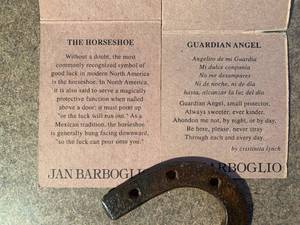 lot 94 image: Jan Babaglio Gifts - Horseshoe, Angel