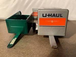 lot 120 image: 2 Nylint Trailers - U-Haul trailer and Steel Works trailer
