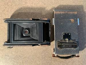 lot 131 image: Two Antique Kodak Cameras