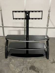 Glass Top TV Stand