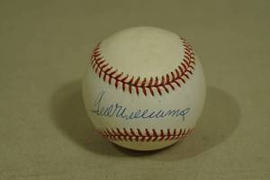 Ted Williams Signed Baseball