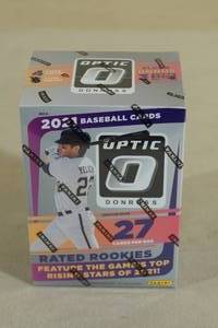 Blaster Box of 2021 Donruss Optic Baseball Card Packs