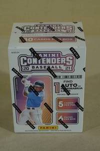 Blaster Box of 2021 Panini Contenders Baseball Card Packs
