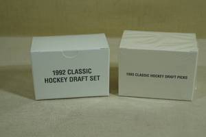 1992 and 1993 Classic Hockey Draft Pick Sets