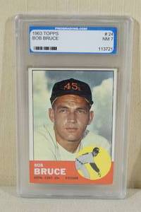 1963 Topps Bob Bruce #24 - PGS 7