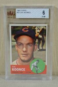 1963 Topps Cal Koonce #31 - BVG 6