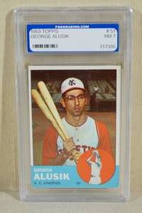 1963 Topps George Alusik #51 - PGS 7