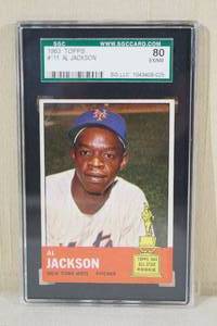 1963 Topps Al Jackson #111 - SGC 80