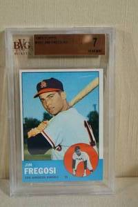 1963 Topps Jim Fregosi #167 - BVG 7
