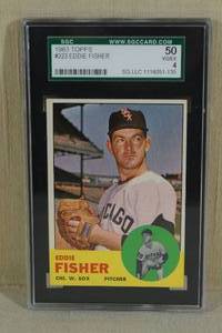 1963 Topps Eddie Fisher #223  - SGC 50