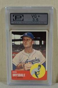 1963 Topps Don Drysdale #360 - PGC 3.5