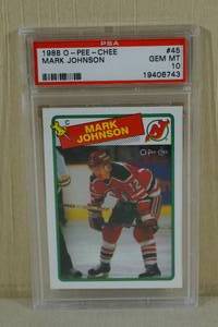 1988 O-Pee-Chee Mark Johnson #45 - PSA 10