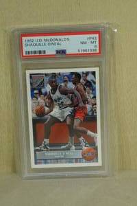 1992 Upper Deck McDonalds Shaquille ONeal #P43 - PSA 8
