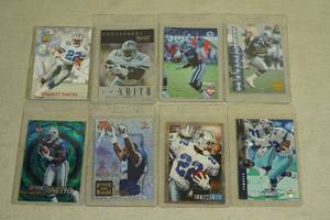 Emmitt Smith Cards - Refractors, Base and Inserts