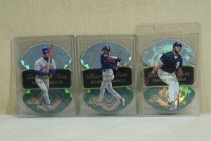 1997 Flair Showcase Diamond Cuts Inserts - Hundley, Ramirez, Thomas