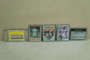 Baseball Cards - Tigers, Yastrzemski, Brock, Seaver, Braves
