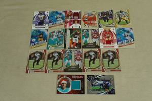 Football Cards - Bateman, Harris, Pitts, Waddle