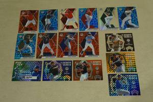 Mosaic Baseball Cards - Refractors, Debuts, Inserts