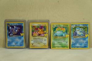 Holo Red Number Pokemon Celebrations Cards