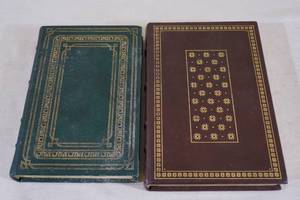 2 Signed First Edition Leather Bound Books - Ray Bradbury, Norman Mailer