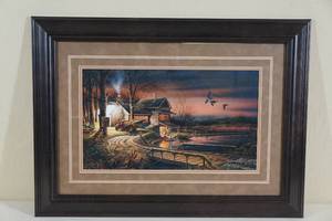 Terry Redlin Hunters Haven Framed Print