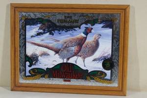 Old Milwaukee Wildlife Series Beer Mirror - Pheasant