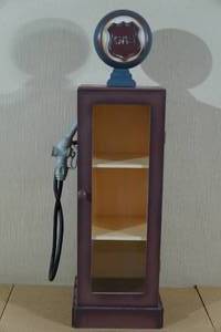 Gas Pump Theme Display Cabinet
