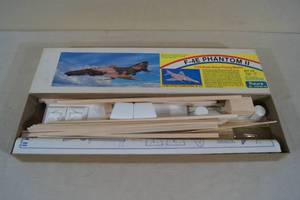 F-4E Phantom II 124 Scale Balsa Wood Flying Model