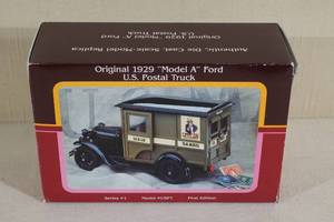 Yorkshire Co 1929 Model A Ford Postal Truck Die Cast