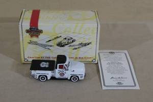 Matchbox 1955 Ford F100 Die Cast Truck - Santa Fe Red Crown Gas