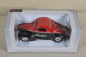 Spec-Cast 1941 Willys Coupe Indian Motorcycles Die Cast Car