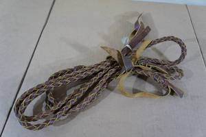 Leather Braided Bull Whip