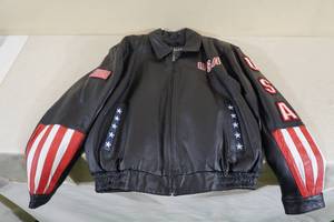 Vilanto Leather USA Jacket - XL - Zip Out Liner