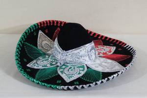 Large Salazar Yepez Authentic Look Sombrero Hat