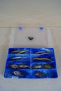Tray of Unused Crank Bait Fishing Lures - Up to 5 Long