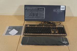 MK Retro Classic Typewriter Style Mechanical Computer Keyboard