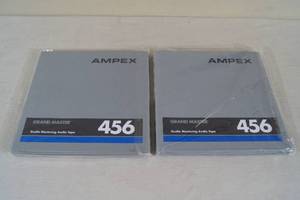Vintage Reel to Reel Tapes - Ampex 456, Bagged
